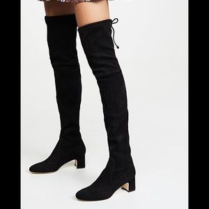 Stuart Weitzman Kirstie Over-The-Knee Suede Boots